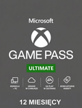 SUBSKRYPCJA XBOX GAME PASS ULTIMATE 12 MIESIĘCY - BEZ VPN