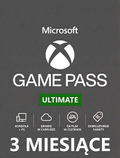 SUBSKRYPCJA XBOX GAME PASS ULTIMATE 3 MIESIĄCE - BEZ VPN